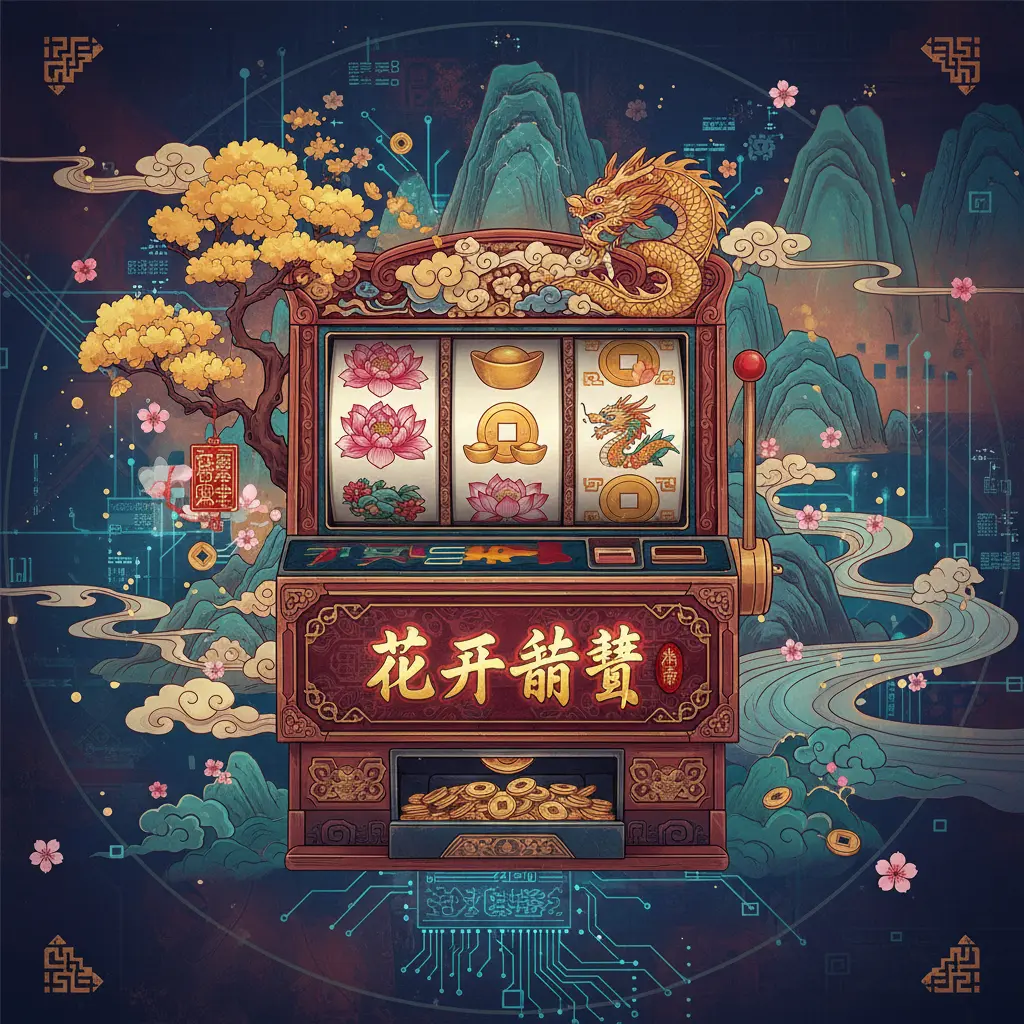 吃角子老虎機 - 花開富貴