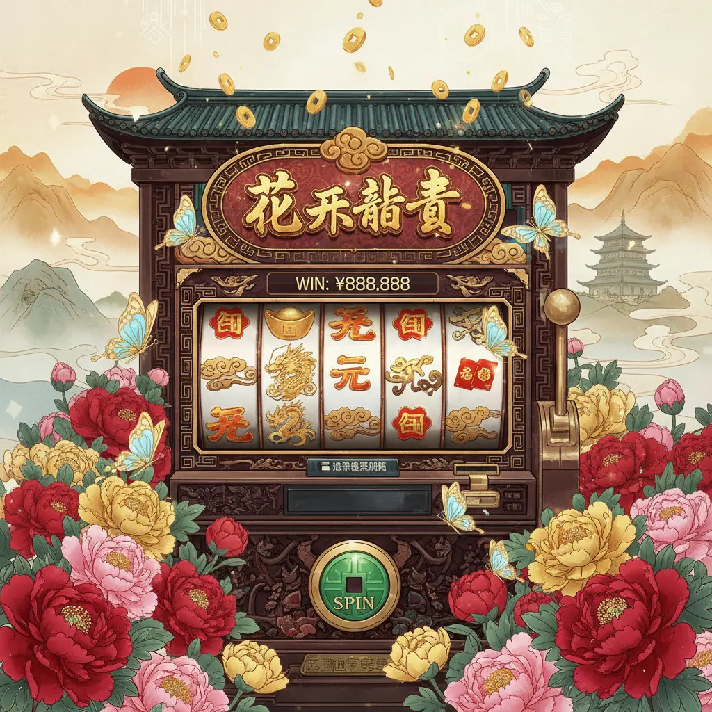 角子老虎機 - 花開富貴