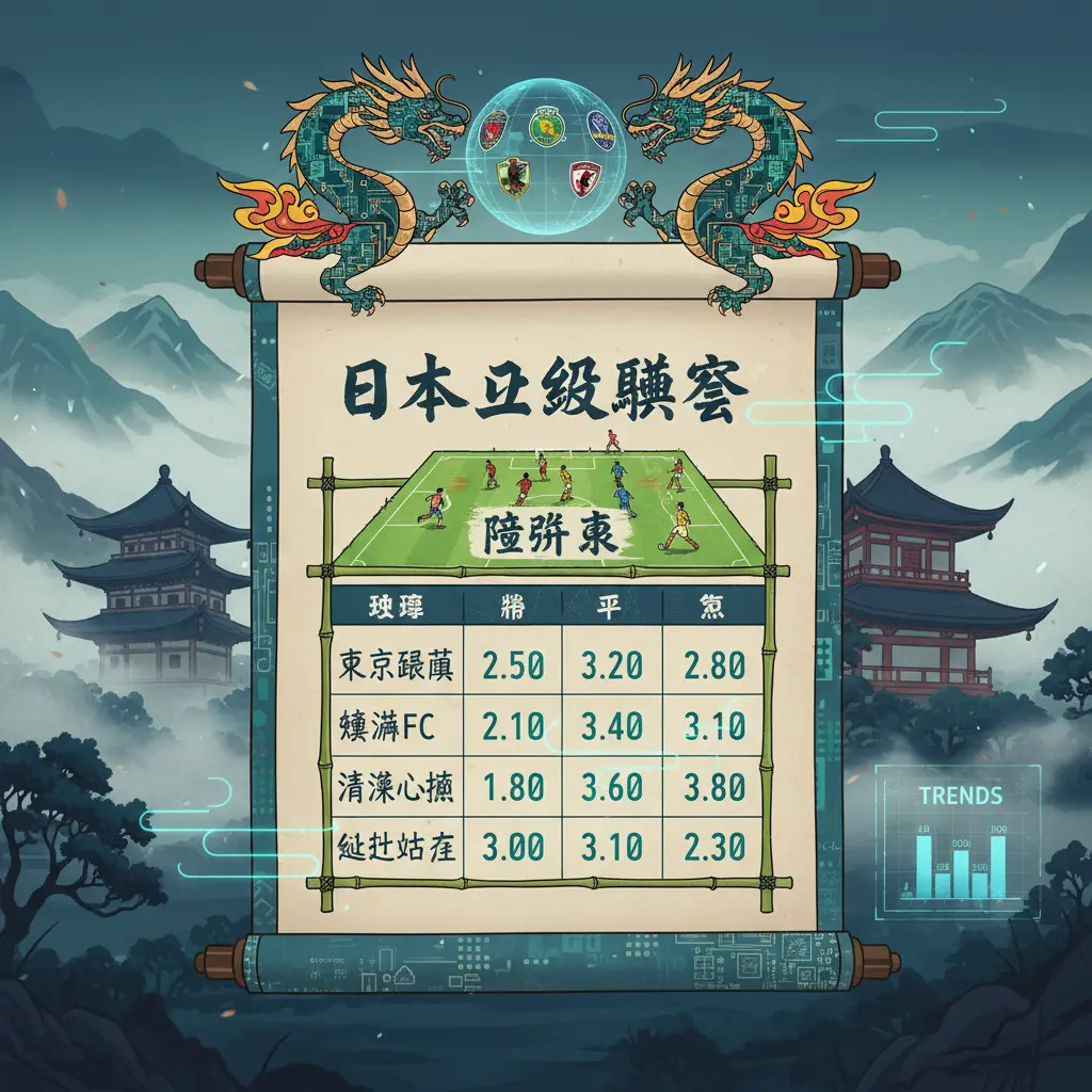 賠率表 - 日本乙級聯賽