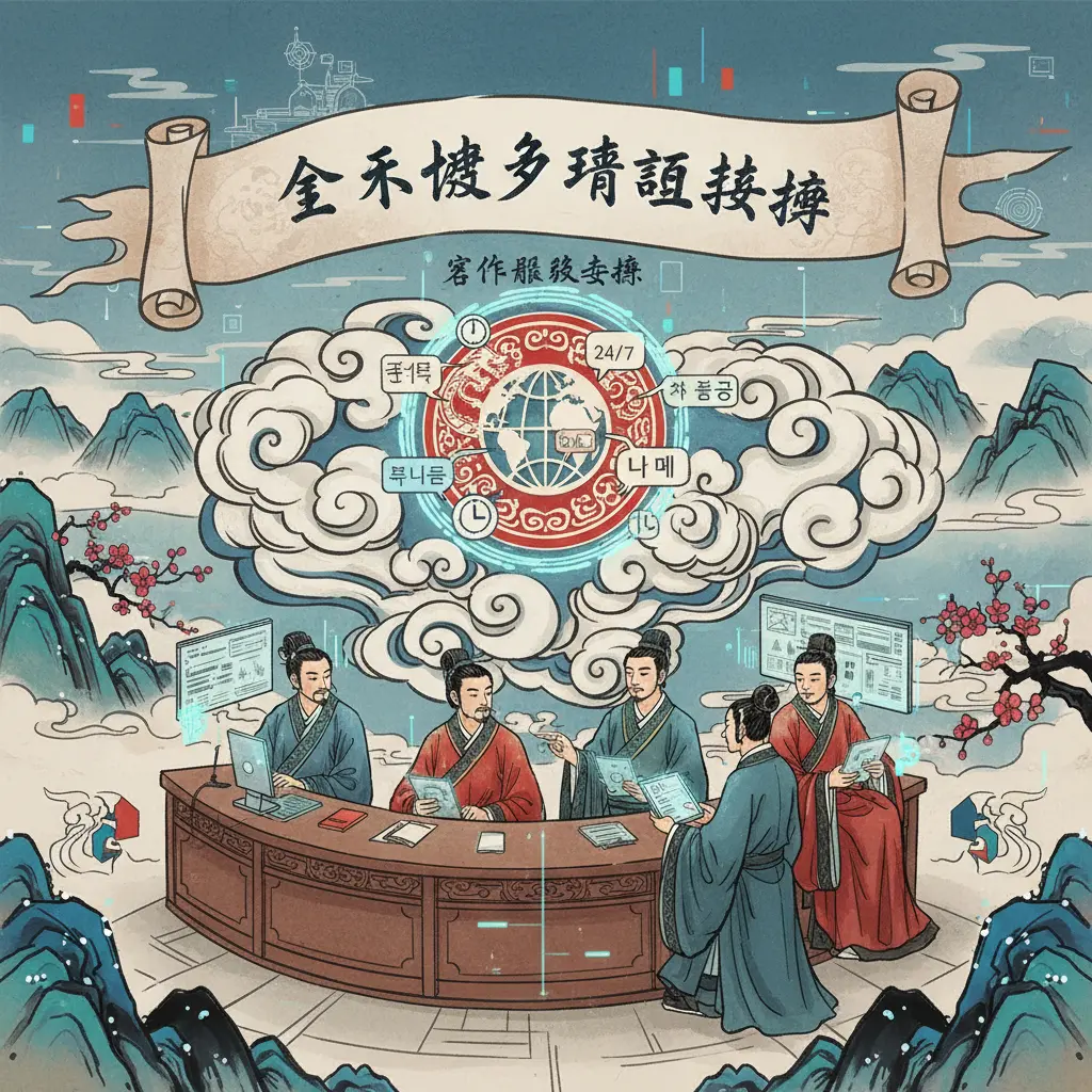 客服支援 - 全天候多語言支援