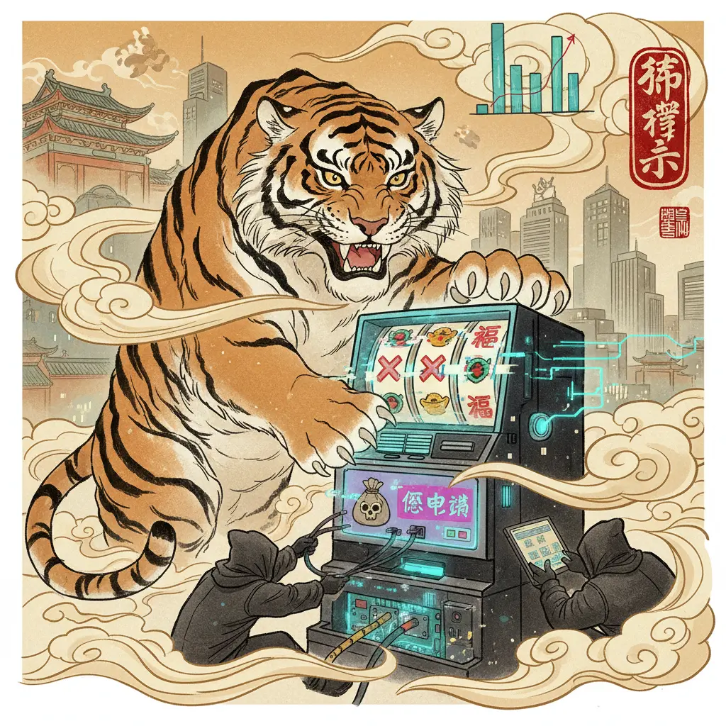 老虎機遊戲 - 老虎機詐騙