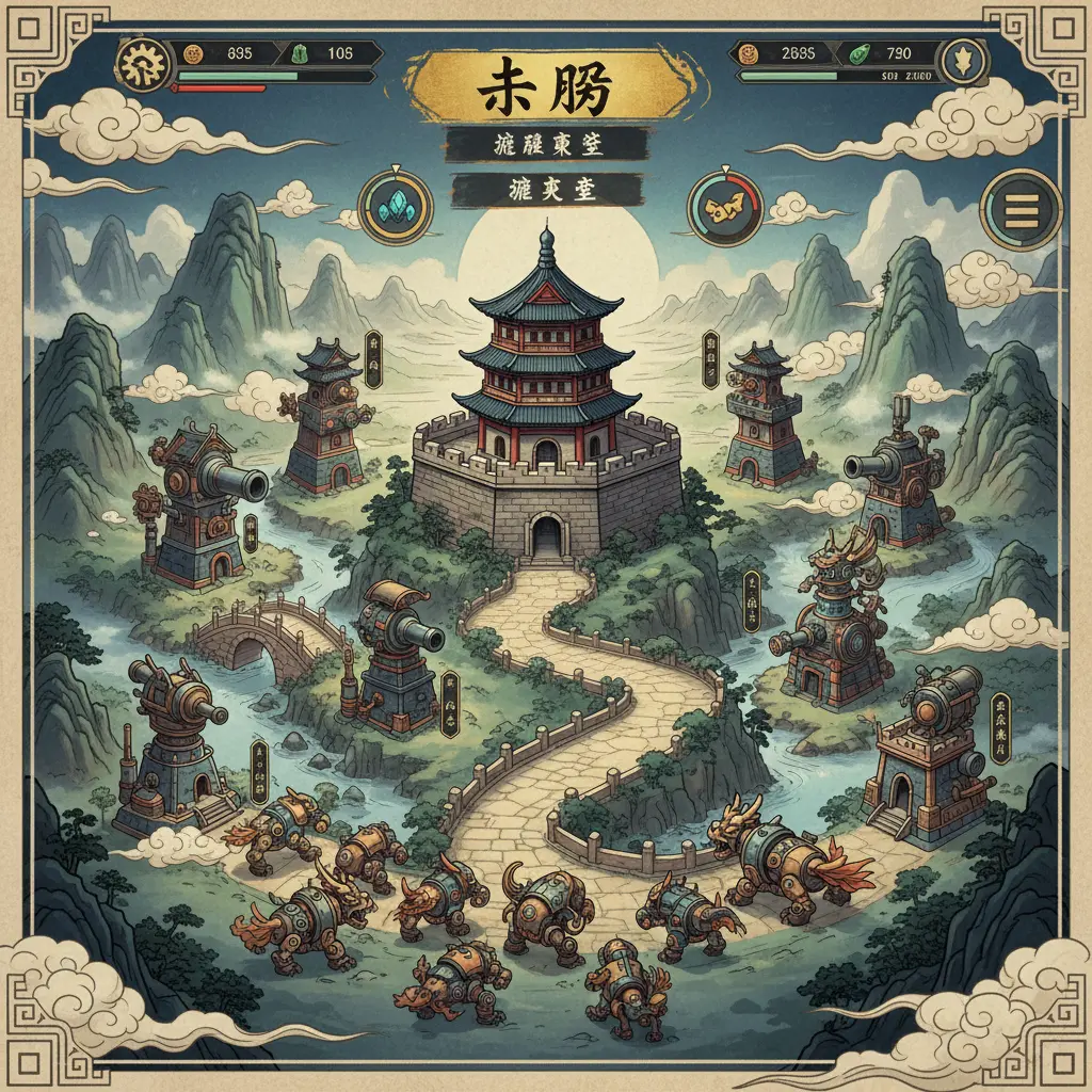 遊戲策略 - 塔防