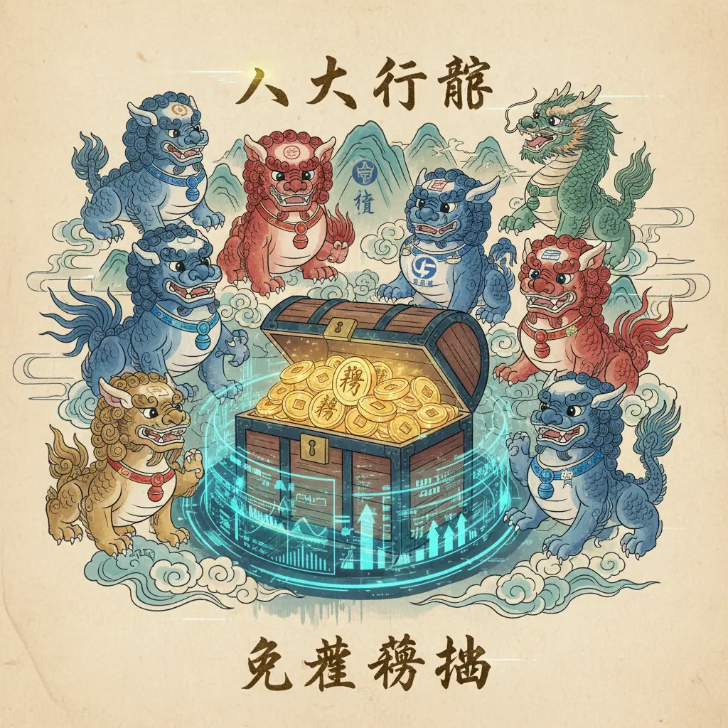 免費籌碼 - 八大行庫