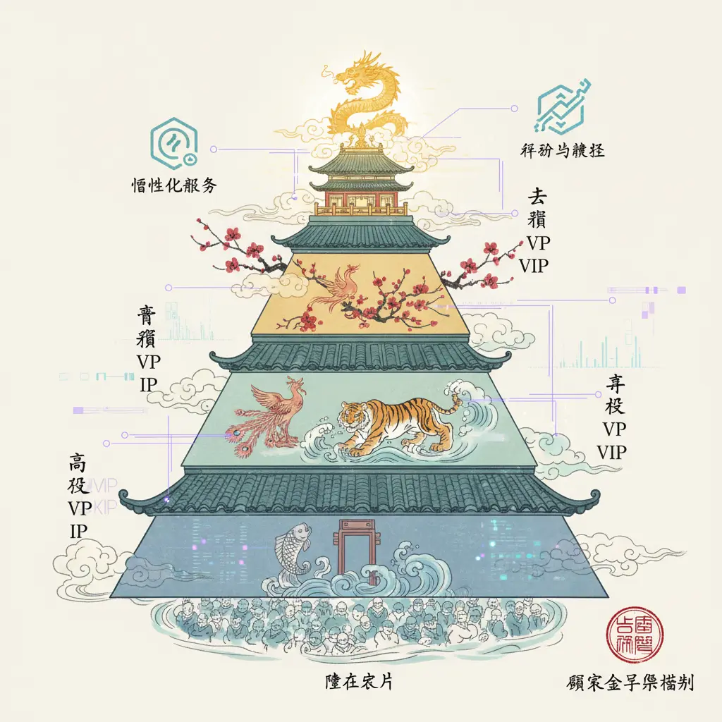 VIP制度 - 顧客金字塔模型