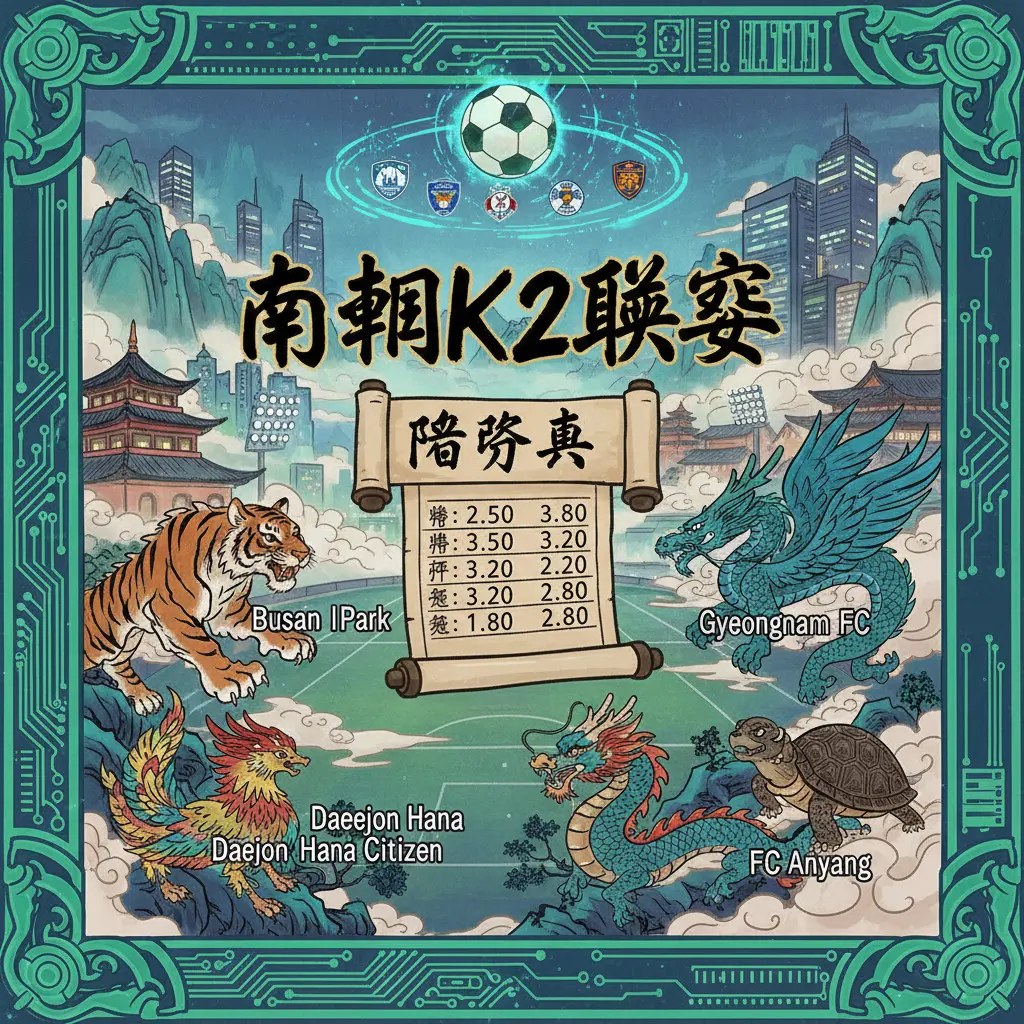 賠率表 - 南韓K2聯賽