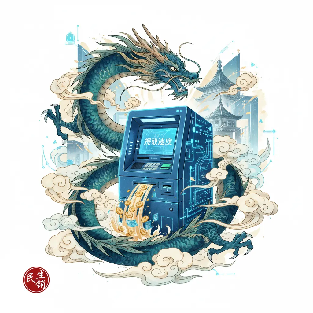 提款速度 - 民生銀行