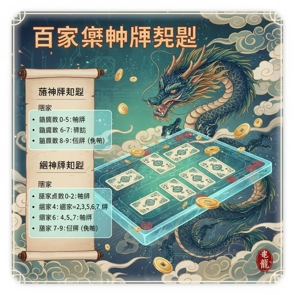 百家樂 - 補牌規則
